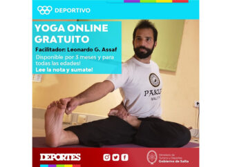 Dictarán clases online de Yoga y Taichi