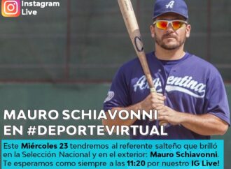 Deporte Virtual con el Beisbolista Mauro Schiavonni