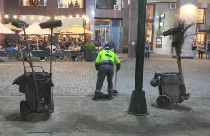 Amplio operativo de limpieza durante la fiesta del Milagro