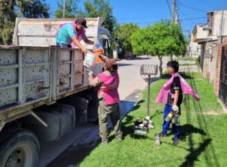 El municipio desplegó un importante operativo de descacharrado y Eco Punto en Solis Pizarro