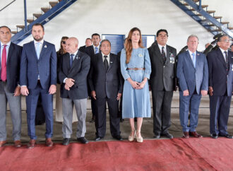 Madile participó del acto en homenaje a veteranos y caídos, a 41 años de la Guerra de Malvinas