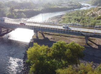 Habilitaron la circulación vehicular y peatonal en el nuevo puente sobre el río Arenales