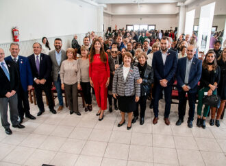 Madile participó del acto en conmemoración al 77º aniversario de la república italiana