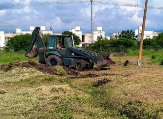 La Municipalidad realiza la apertura de un nuevo canal pluvial en Chachapoyas