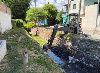 Avanza la limpieza del canal Tinkunaku y 115