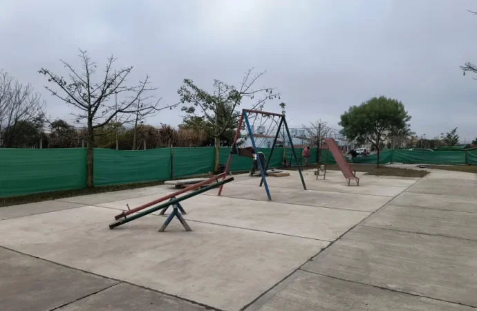 Avanza la construcción del Paseo Deportivo y Recreativo en El Huaico