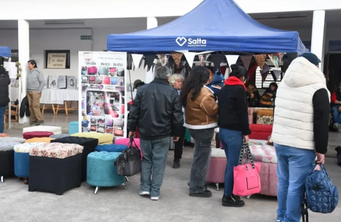 Gran participación de vecinos en la “Expo Venta” de la Escuela de Emprendedores