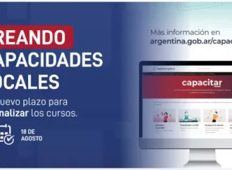 Creando Capacidades Locales: nuevo plazo para finalizar el cursado