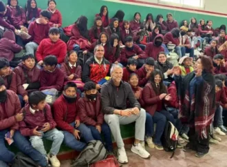 Milinkovic se reunió con estudiantes de San Antonio de los Cobres para promover el deporte