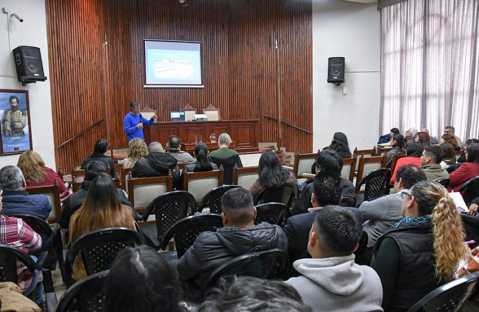 Concejales y empleados del CD participaron de la segunda jornada de capacitación integral en materia ambiental