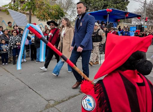 Madile encabezó un desfile cívico-militar en conmemoración por el 205° aniversario del fallecimiento del Gral. Güemes