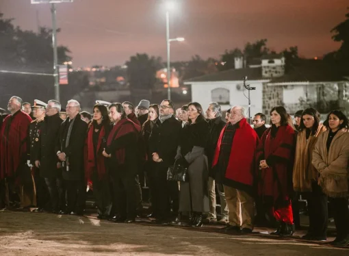 El Intendente acompañó la Guardia Bajo las Estrellas en memoria al General Güemes