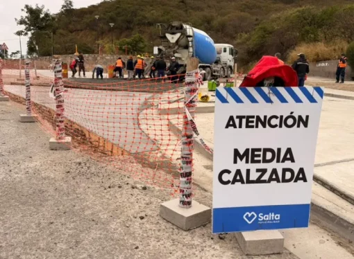 El acceso al cerro San Bernardo se transforma con nuevas obras viales