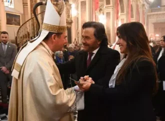 El gobernador Sáenz participó del primer día del Triduo del Milagro