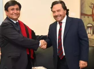 Sáenz y el gobernador de Antofagasta avanzan en una agenda de integración por el Paso de Sico