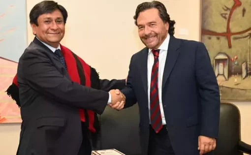 Sáenz y el gobernador de Antofagasta avanzan en una agenda de integración por el Paso de Sico