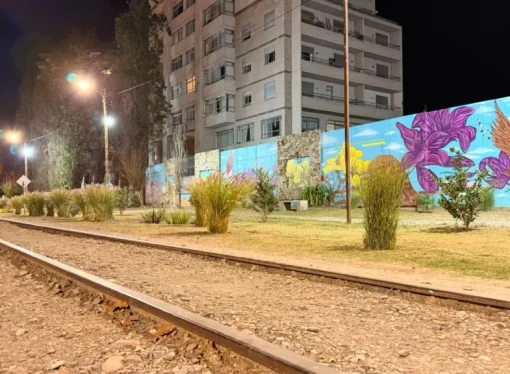 Vecinos destacaron la nueva iluminación en Junín y las vías del ferrocarril